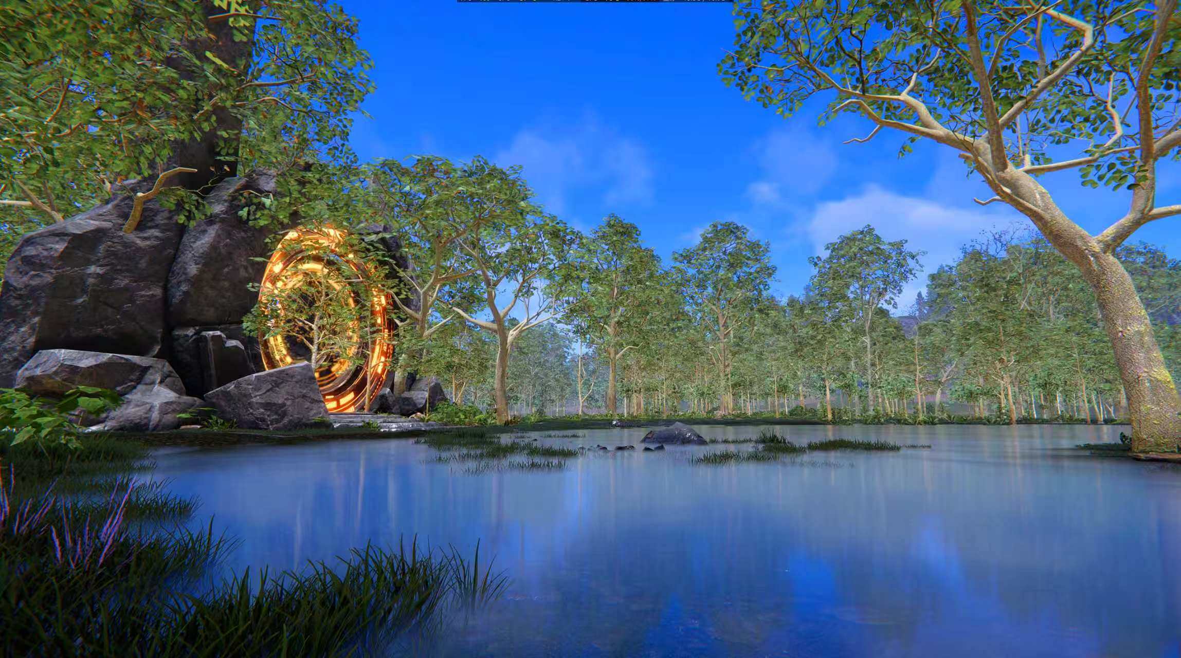 龙岛异兽起源水域战斗画面